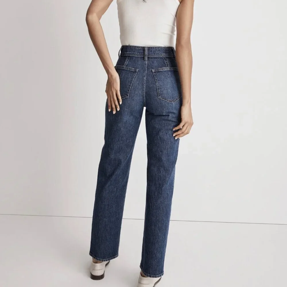 Madewell The Perfect Vintage Straight Jean Pocket Edition, Stanhill Wash, 26P - Picture 2 of 12